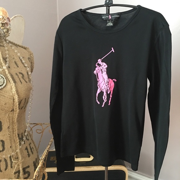 Ralph Lauren Other - Ralph Lauren Black t-shirt Size LARGE EUC LIKE NEW